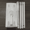 100 Pcs Dust Removal Paper White Aluminum Pole Flat Dust Mop MultiSurface DryWet Floor Cleaner 6