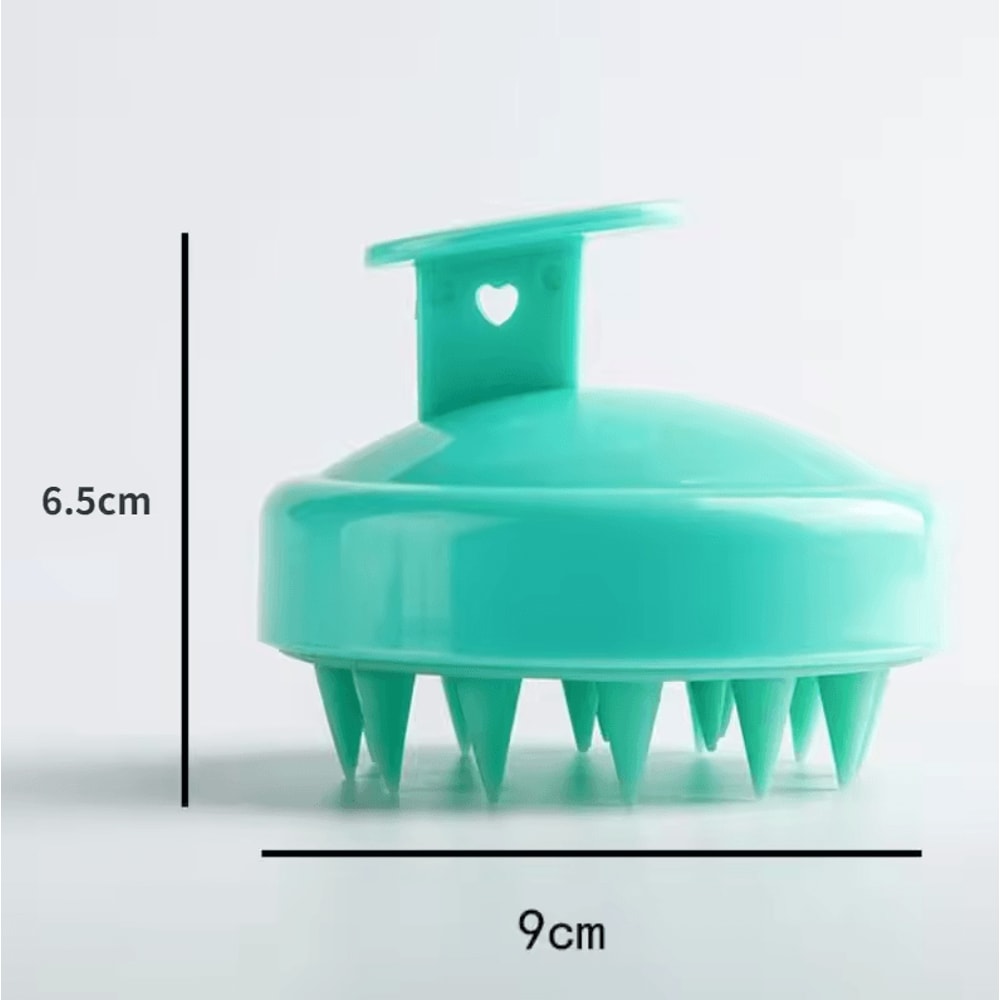 Silicone Shampoo Brush Head Scalp Massage Comb Hair Washing Comb Body Massage Brush Bath Shower Bru 4