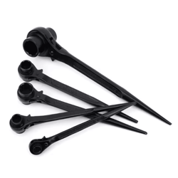 30–32 mm hexagon ratchet spanner – industrial-grade bidirectional multifunction socket wrench