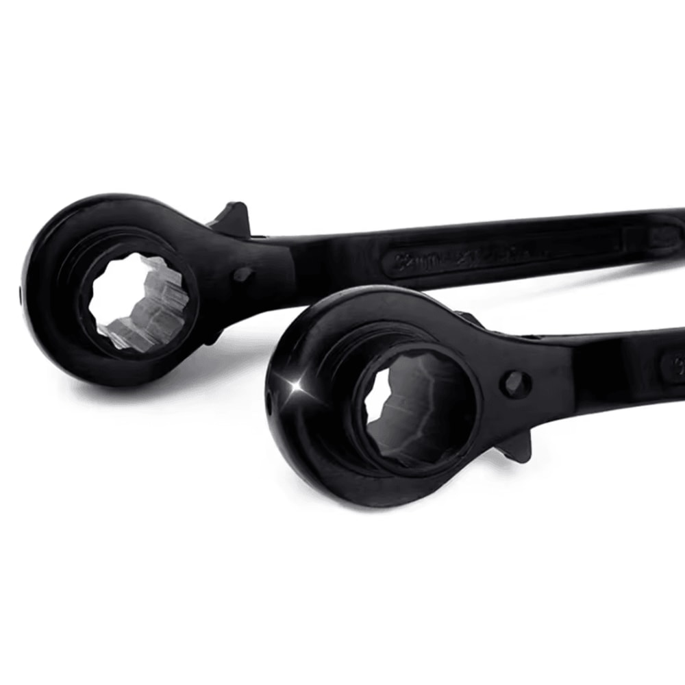 3032 Mm Hexagon Ratchet Spanner IndustrialGrade Bidirectional Multifunction Socket Wrench 2