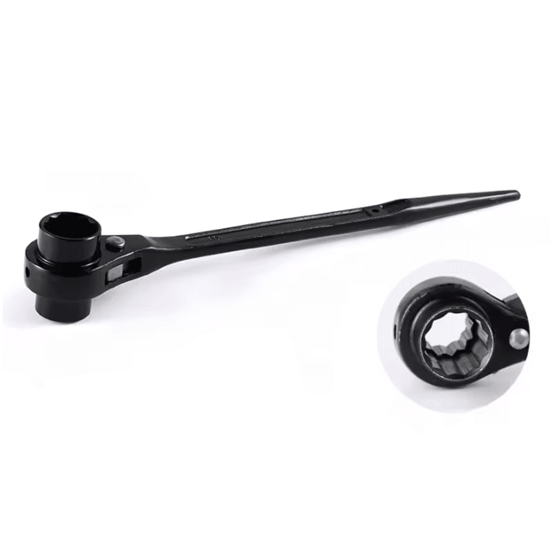 3032 Mm Hexagon Ratchet Spanner IndustrialGrade Bidirectional Multifunction Socket Wrench 6
