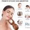 Facial Sandalwood Gua Sha Massager Natural Wooden Scalp Face WideTooth Massage Comb 4