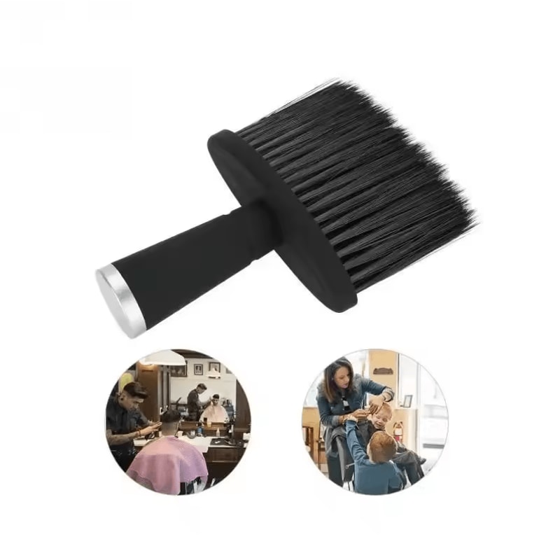 Professional Soft Neck Face Duster Brush Barber Hair Beard Cleaning Brush For Salon Styling 1