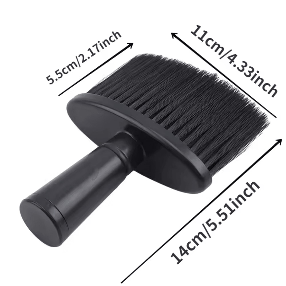Professional Soft Neck Face Duster Brush Barber Hair Beard Cleaning Brush For Salon Styling 5
