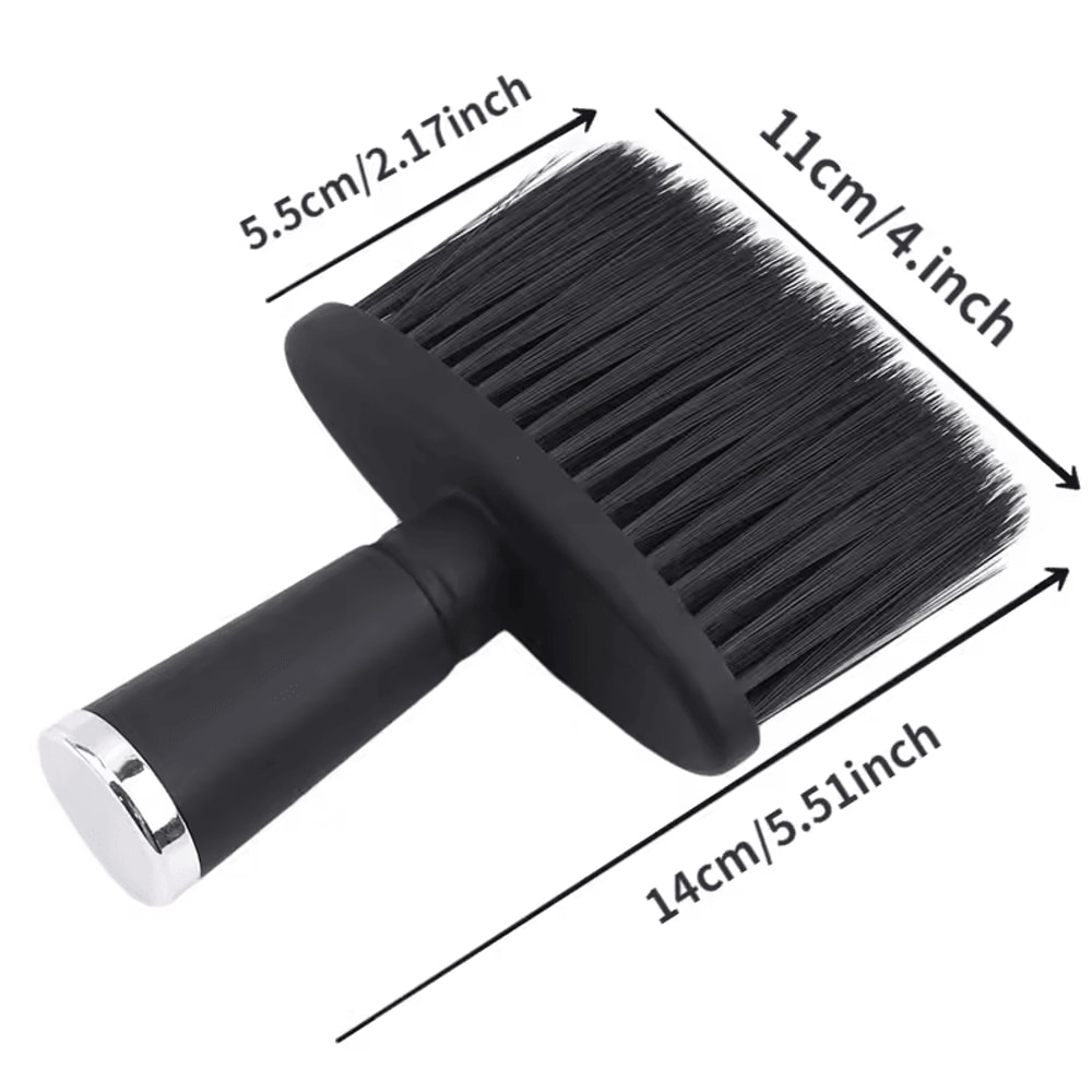 Professional Soft Neck Face Duster Brush Barber Hair Beard Cleaning Brush For Salon Styling 6
