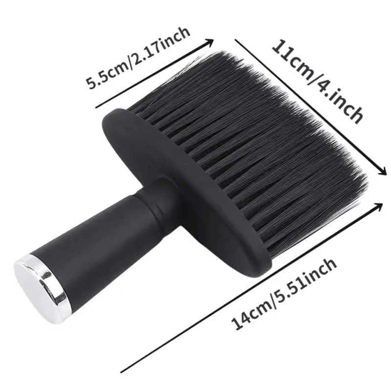 Professional Soft Neck Face Duster Brush Barber Hair Beard Cleaning Brush For Salon Styling 6