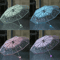 Creative Transparent Cherry Blossom Umbrella Clear Couple Student Beach SunRain Protection 5