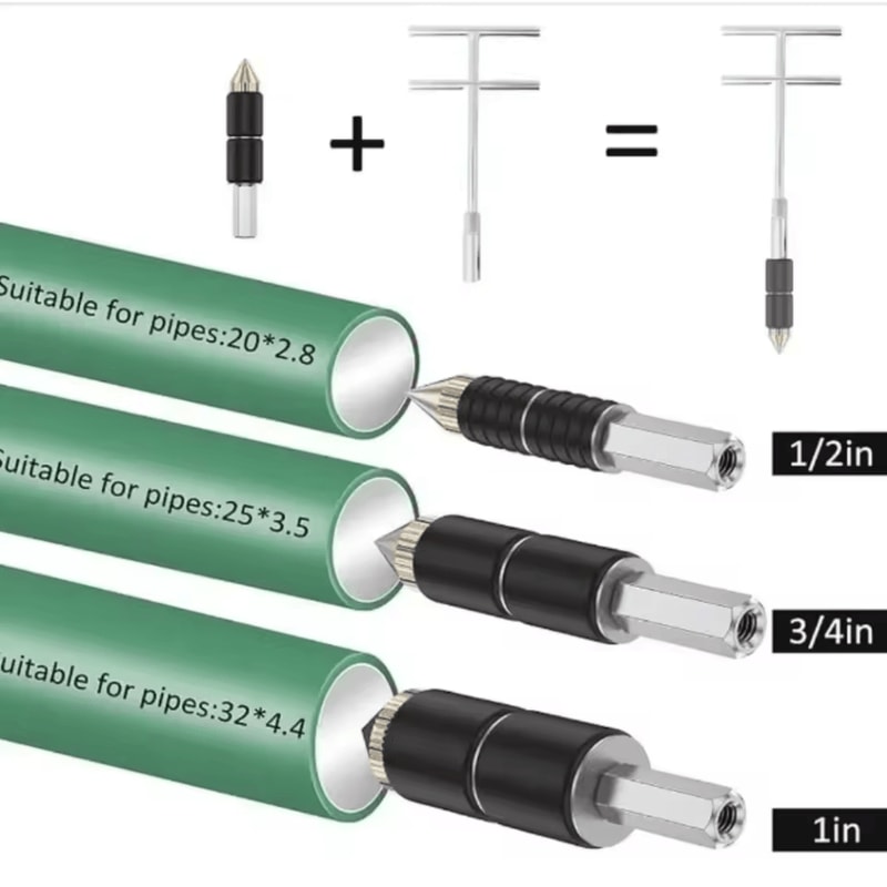 PPR Pipe Stopping Needle Hot Melt Pipe Breaker Portable Quick Repair Tool For 202532 Mm Water Pipe 1