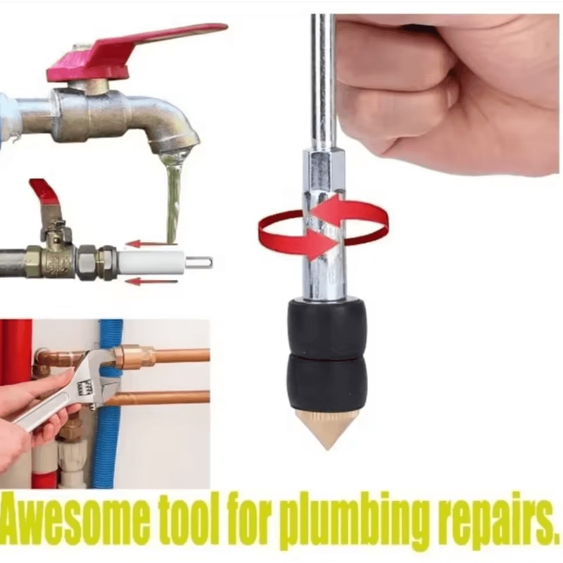 PPR Pipe Stopping Needle Hot Melt Pipe Breaker Portable Quick Repair Tool For 202532 Mm Water Pipe 2