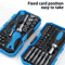 Multifunctional Household Repair Hand Tool Interchangeable Screwdriver Set With Slotted Phillips 2