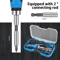 Multifunctional Household Repair Hand Tool Interchangeable Screwdriver Set With Slotted Phillips 4