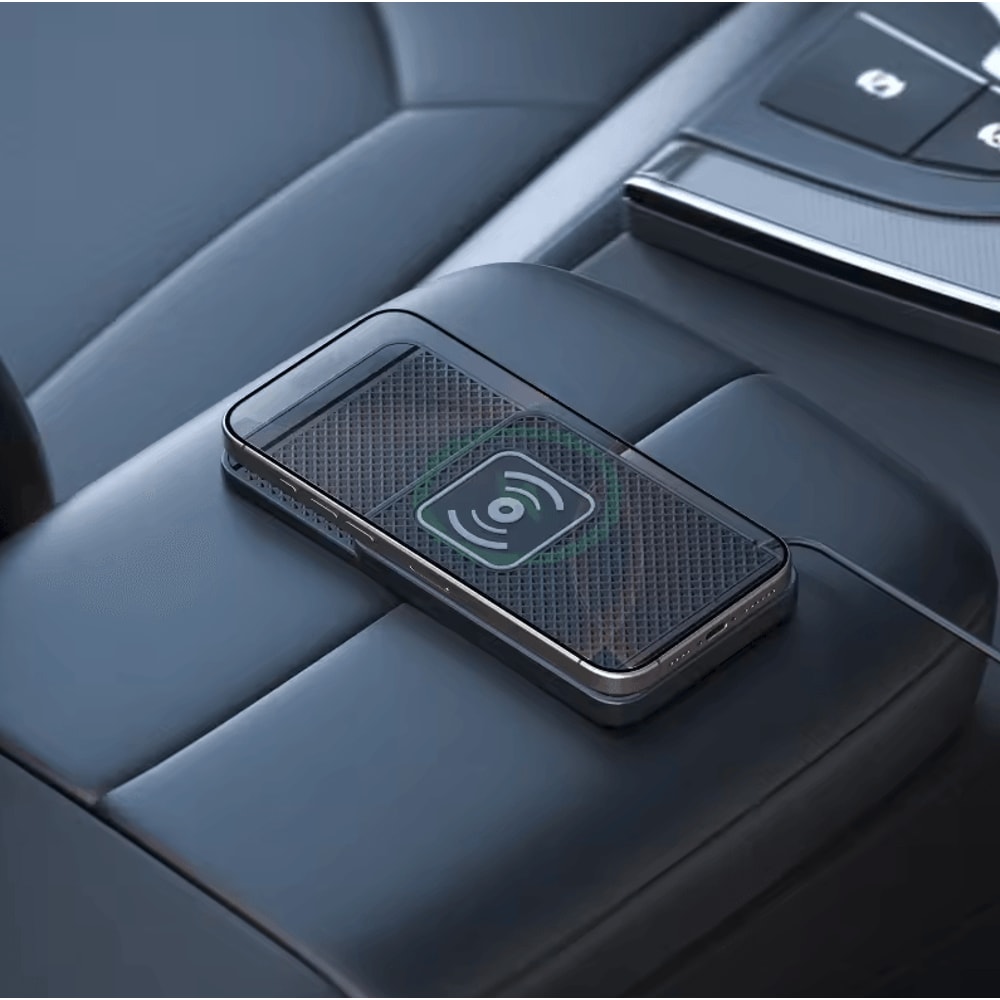 Universal 1 M USB TypeC Wireless Charging Pad NonSlip Portable Phone Charger Stand For Home Car 3