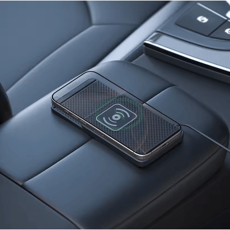 Universal 1 M USB TypeC Wireless Charging Pad NonSlip Portable Phone Charger Stand For Home Car 3