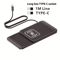 Universal 1 M USB TypeC Wireless Charging Pad NonSlip Portable Phone Charger Stand For Home Car 7