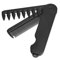 Folding Beard And Hair Comb Grooming Tool 2in1 Double Tooth Portable Travel Beard Comb 5
