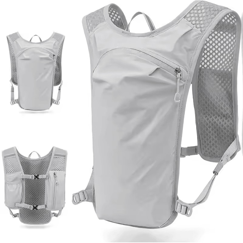 Comfortable Breathable Sport Backpack Vest Waterproof Reflective Running Biking Pack With Phone P 0