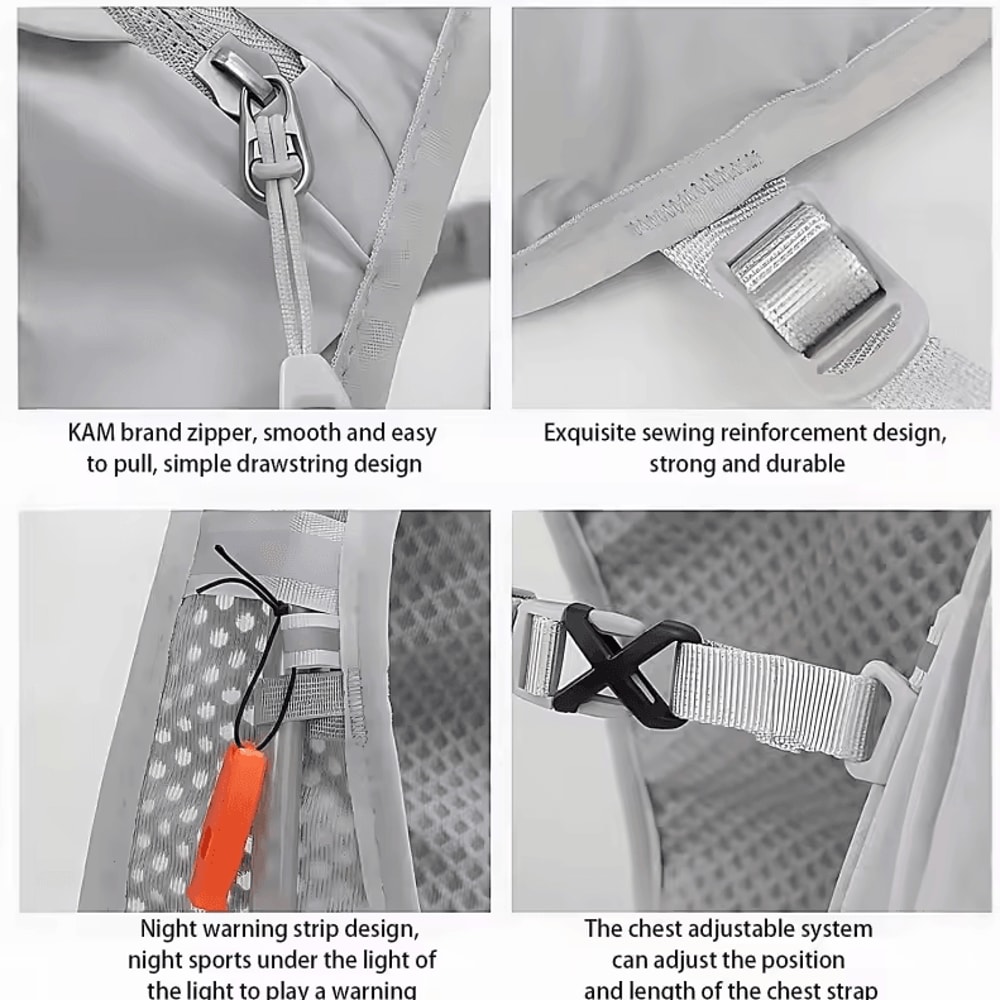 Comfortable Breathable Sport Backpack Vest Waterproof Reflective Running Biking Pack With Phone P 3