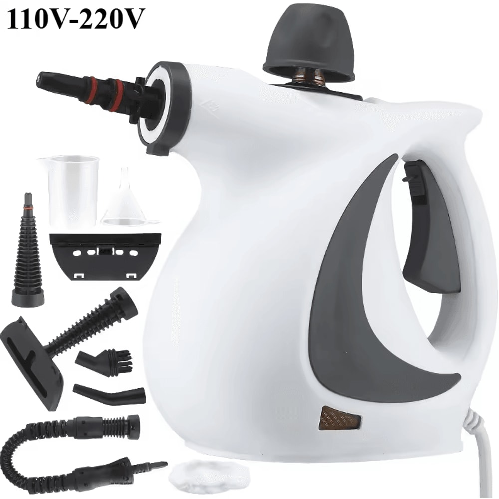 1050W Handheld Steam Cleaner Machine High Temperature Pressurized Steamer With 9 Accessories For H 0