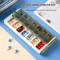 14Grid 7Day Weekly Pill Organizer Box Dustproof MoistureProof Daily Medicine Vitamin Storage Case 5