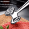 HighQuality DoubleSided Meat Hammer Tool Household Meat Tenderizer Mallet For Beef Pork Steak 1