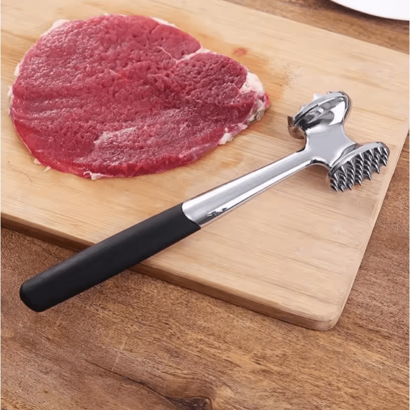 HighQuality DoubleSided Meat Hammer Tool Household Meat Tenderizer Mallet For Beef Pork Steak 5