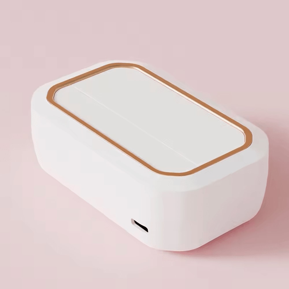 Portable Automatic Contact Lens Cleaner Machine UV Sterilization Magnetic Suction Cleaning Device 5