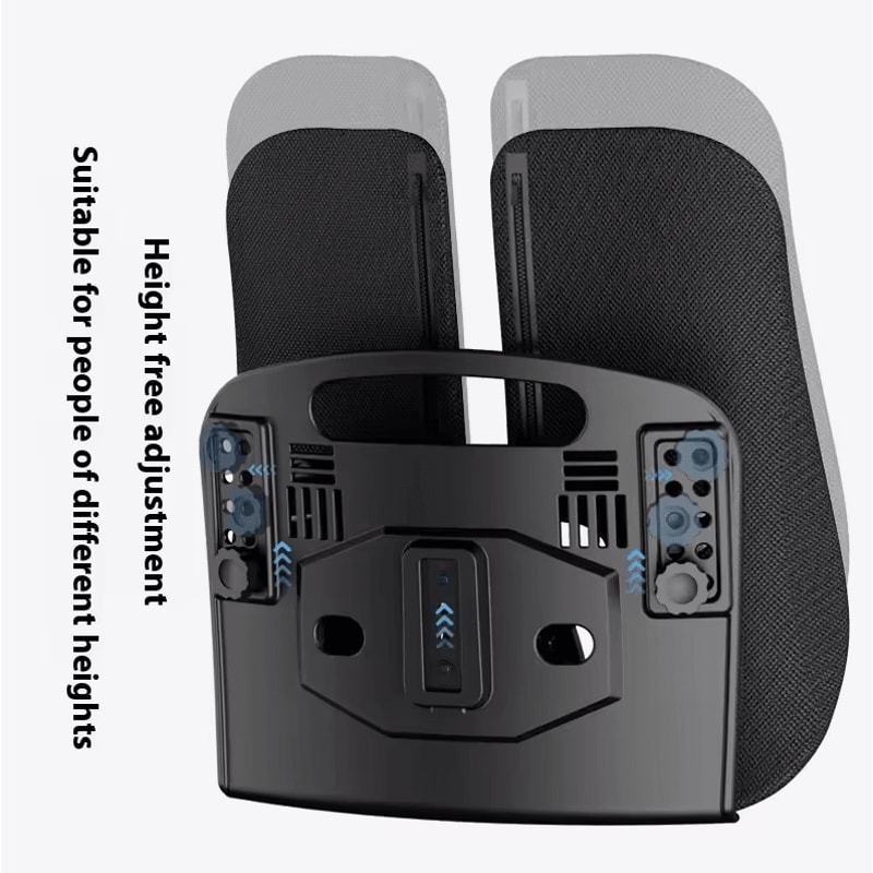 Portable Car Lumbar Support Cushion Ergonomic Back Waist Support Pillow For Car And Office Chair 3