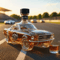 Modern Car Shaped Whiskey Glass Decanter Bottle Transparent Whisky Bottle For Spirits 3