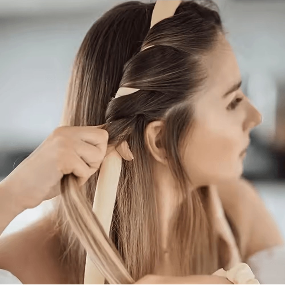 Lazy NoHeat Curling Wand Set Foam Rod Hair Curler For DamageFree Sleep Styling 3