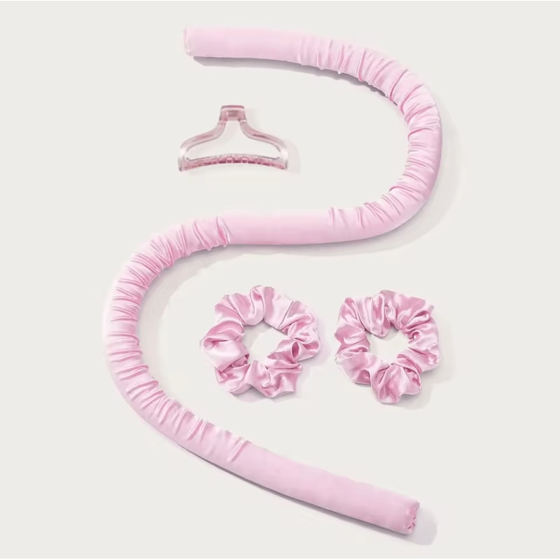 Lazy NoHeat Curling Wand Set Foam Rod Hair Curler For DamageFree Sleep Styling 5