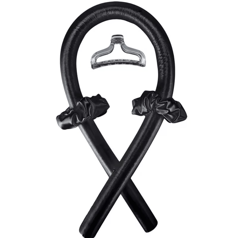 Lazy NoHeat Curling Wand Set Foam Rod Hair Curler For DamageFree Sleep Styling 8