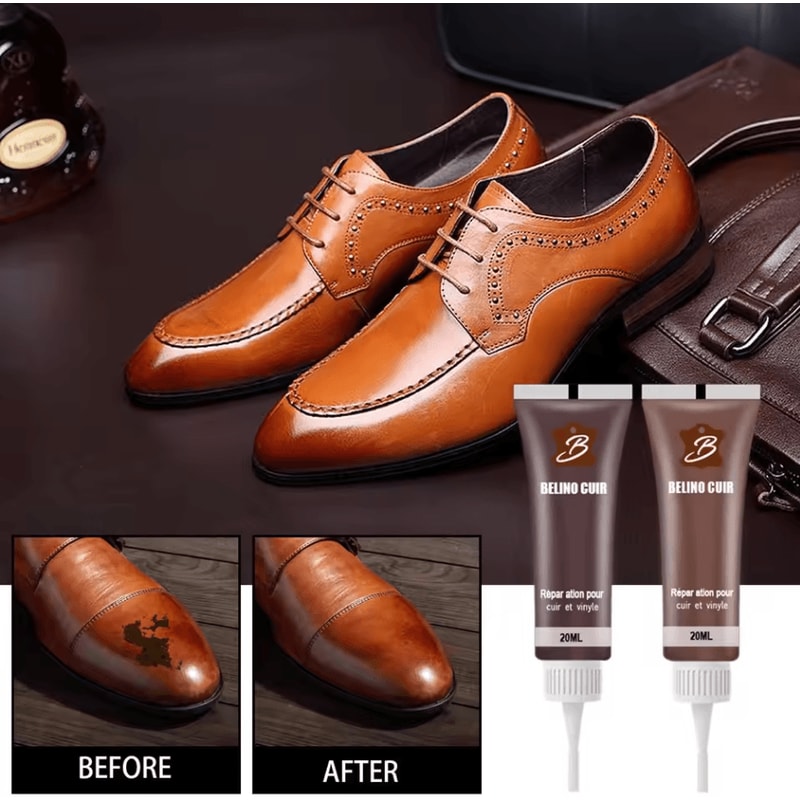 20 Ml Leather Repair Gel Paste Car Seat Home Leather Scratch Repair Cream For Sofa Bag And Shoes 3