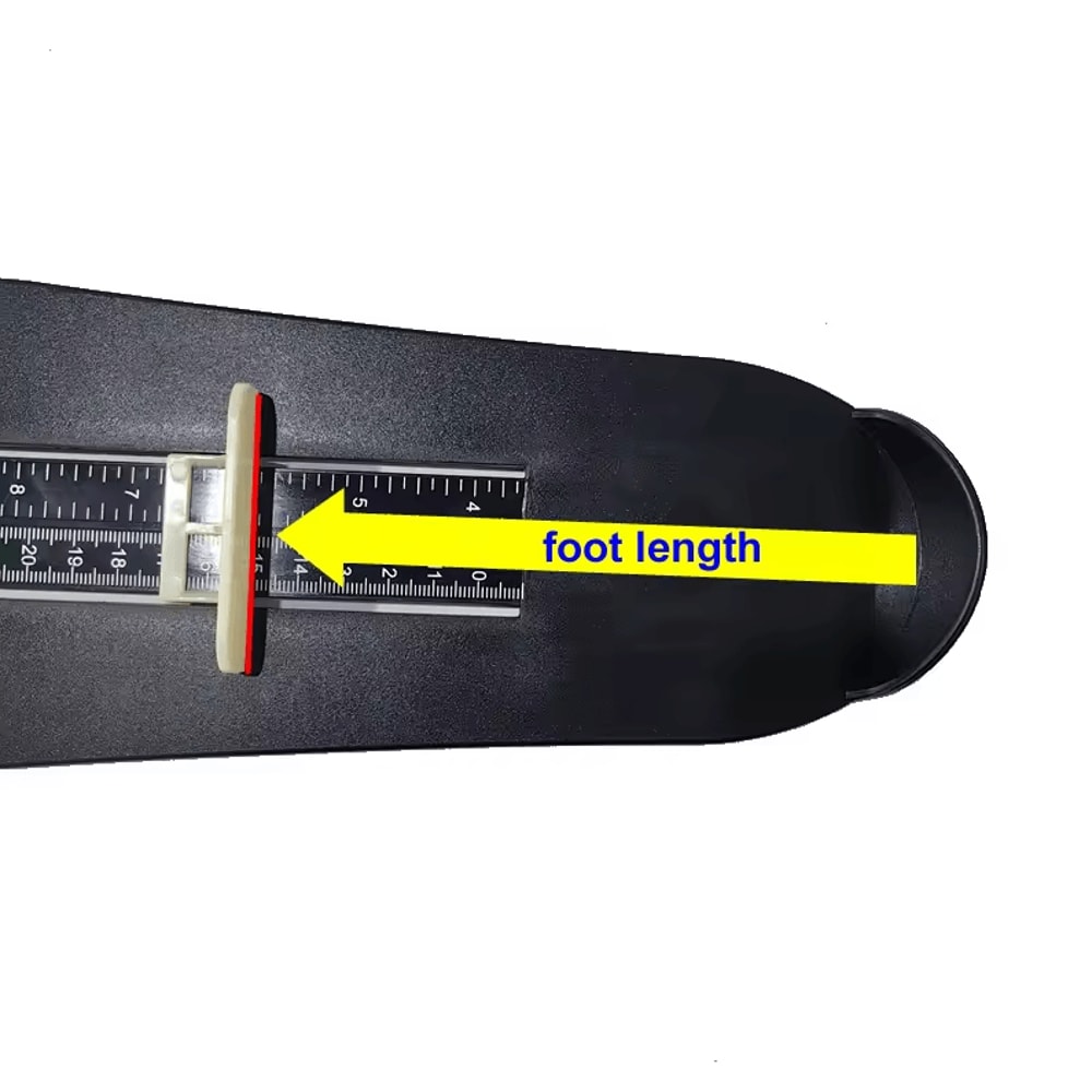 Portable Foot Measuring Device Shoe Length Ruler For Kids Adults Foot Size Measurement Tool 1