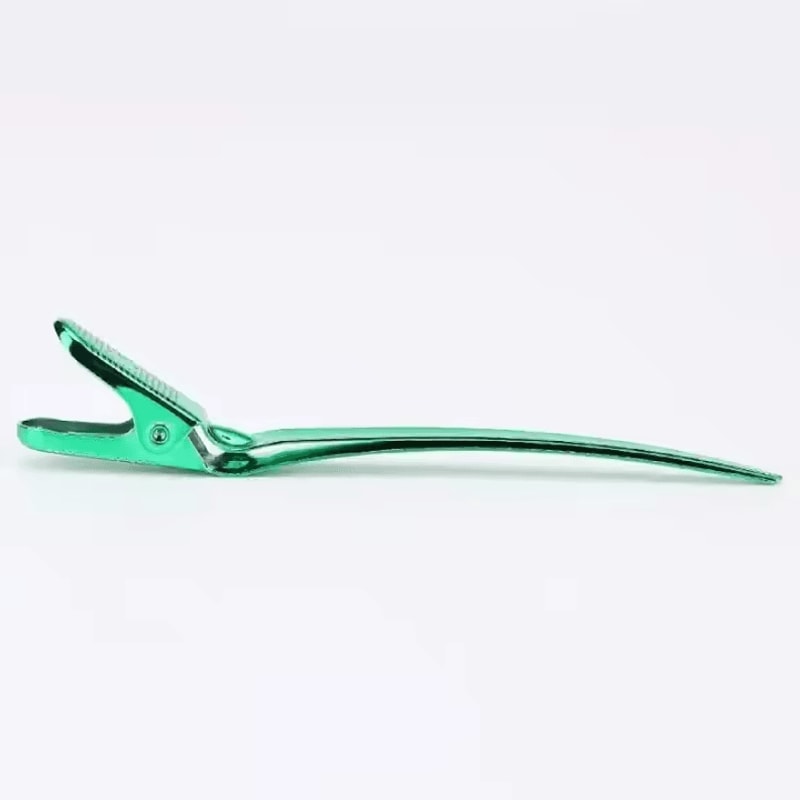 12Piece Stainless Steel Hair Sectioning Clips Professional Hairdressing Barber Hair Styling Clamp 1