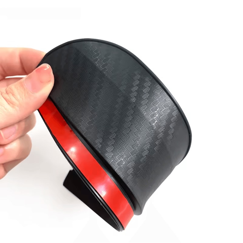 2Piece Universal Rearview Mirror Rain Shield Car Mirror Rain Sun Visor Blocker Covers 3