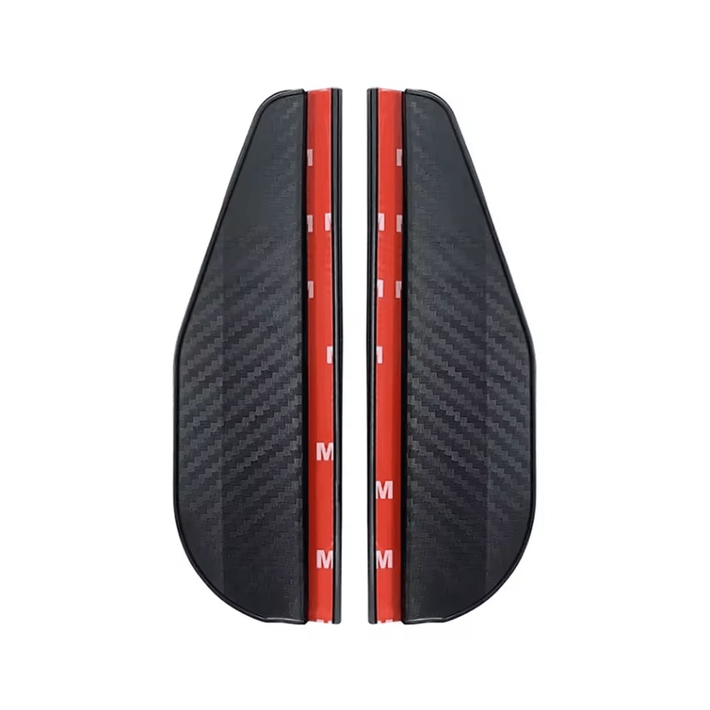 2Piece Universal Rearview Mirror Rain Shield Car Mirror Rain Sun Visor Blocker Covers 5