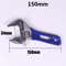 Short Shank Adjustable Spanner Mini Adjustable Torque Wrench For Pipe Fitting Installation 4568 In 9