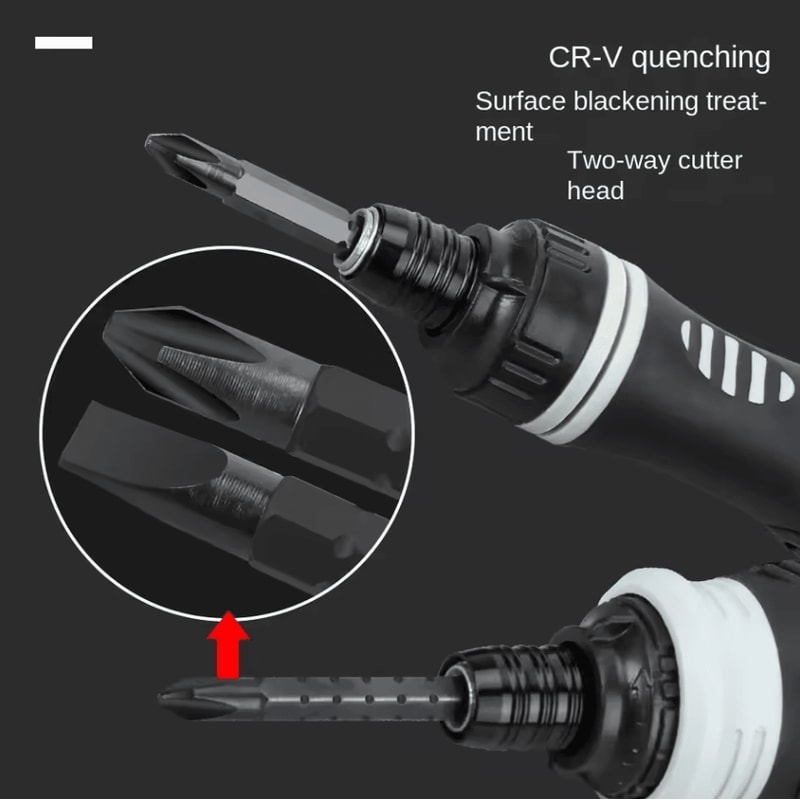 Mini Ratchet Bolt Driver Dual Purpose Magnetic Screwdriver With Retractable Design 2