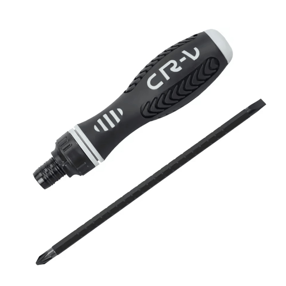 Mini Ratchet Bolt Driver Dual Purpose Magnetic Screwdriver With Retractable Design 5