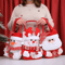 Festive Christmas Gift Tote Bags For Kids Cartoon Christmas Eve Candy Gift Sacks 1