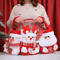 Festive Christmas Gift Tote Bags For Kids Cartoon Christmas Eve Candy Gift Sacks 1