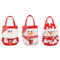 Festive Christmas Gift Tote Bags For Kids Cartoon Christmas Eve Candy Gift Sacks 4