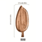 HighQuality Solid Wood Leaf Shaped Tray Waterproof Acacia Wood Serving Board For Steak Sushi More 7