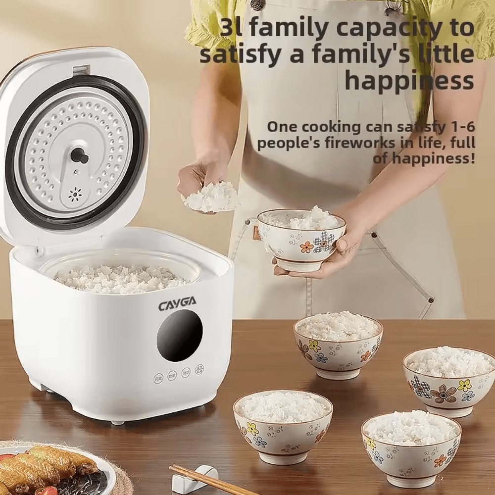 3 L Smart Electric Rice Cooker MultiPurpose Digital Cooker With NonStick Ceramic Inner Pot 2
