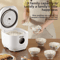 3 L Smart Electric Rice Cooker MultiPurpose Digital Cooker With NonStick Ceramic Inner Pot 2