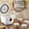 3 L Smart Electric Rice Cooker MultiPurpose Digital Cooker With NonStick Ceramic Inner Pot 2