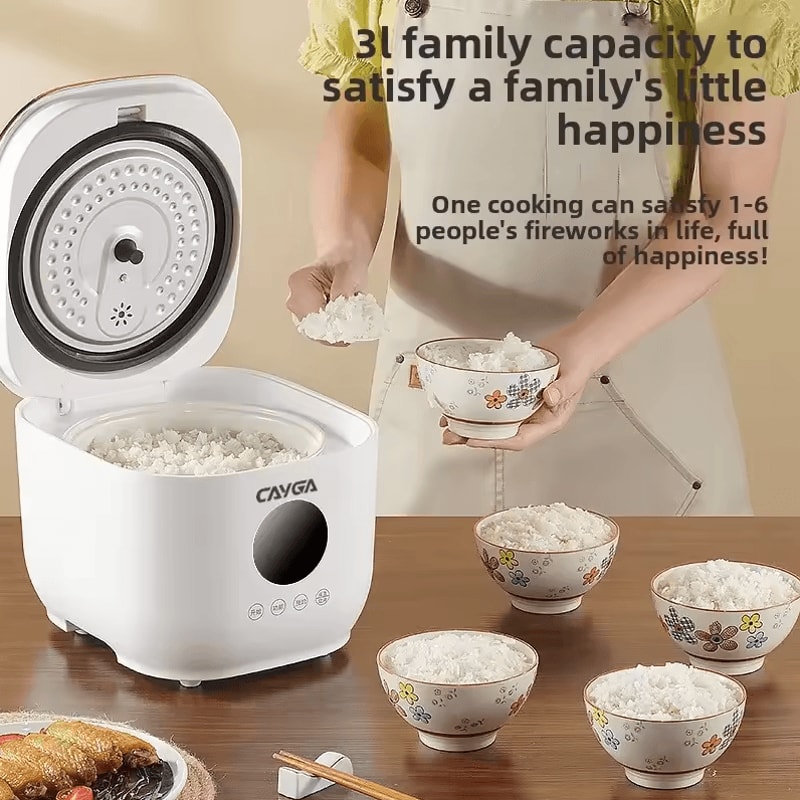 3 L Smart Electric Rice Cooker MultiPurpose Digital Cooker With NonStick Ceramic Inner Pot 2