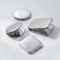 Ultra Slim Folding Cosmetic Mirror Shatterproof Stainless Steel Portable Pocket Makeup Mirror 1