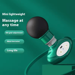 portable wireless massage gun | mini handheld deep tissue electric sports fascia gun