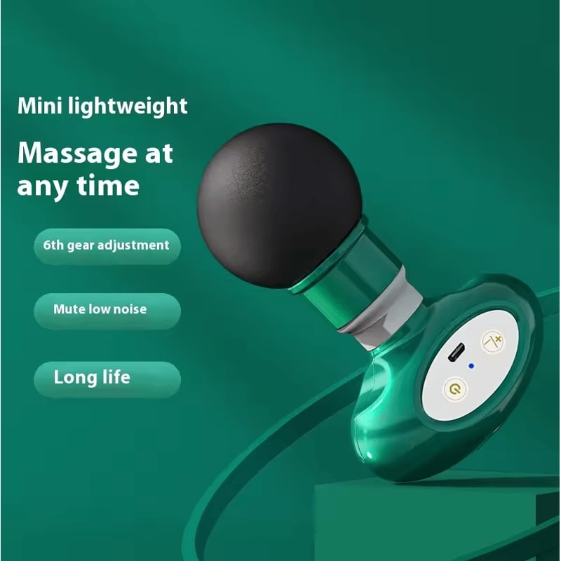 Portable Wireless Massage Gun Mini Handheld Deep Tissue Electric Sports Fascia Gun 0